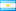 Flag from Argentina