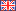 Flag from United Kingdom