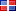 Flag from Dominican Republic